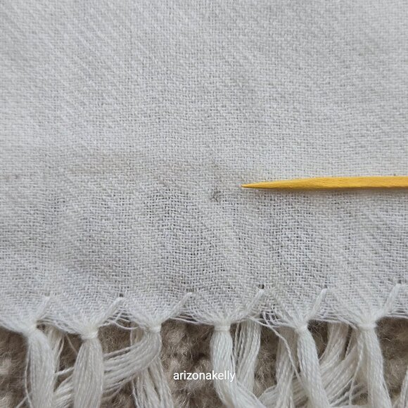 Wool Scarf With Colorful Chain Stitch Embroidery Flowers Vines - Picture 15 of 16